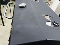 Мангал с крышкой