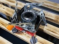Плитка газовая портативная с цанговым захватом Чингисхан
