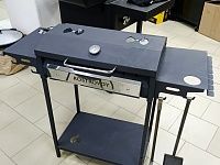Мангал с крышкой